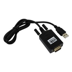 USB to RS-232 serial port cable convertor adapter DB9